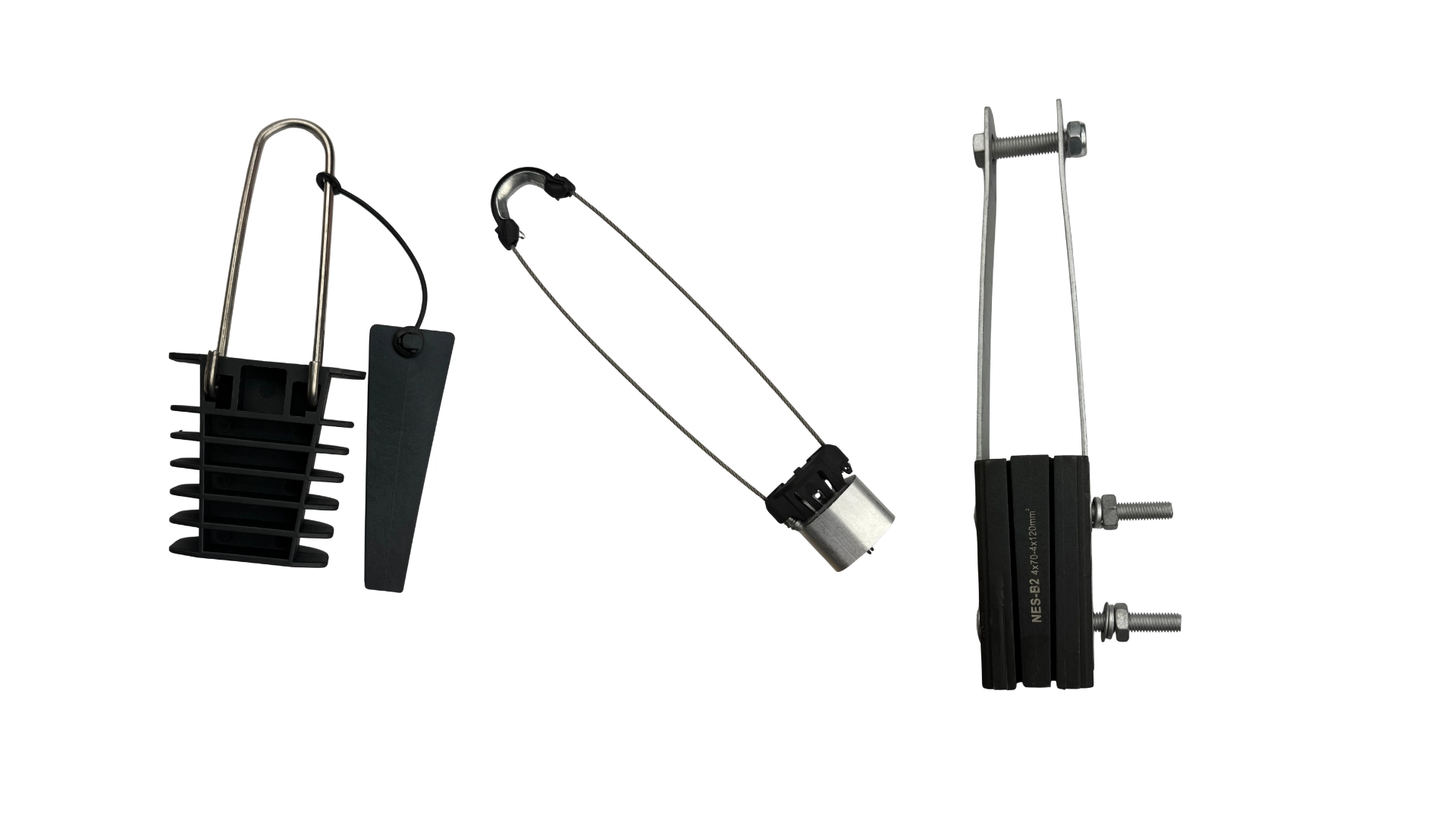 Image of various anchoring clamps